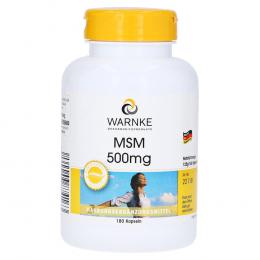 MSM 500 mg Kapseln 180 St Kapseln