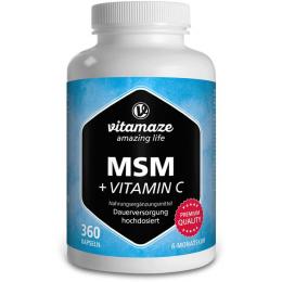MSM HOCHDOSIERT+Vitamin C Kapseln 360 St. (309,6 g)