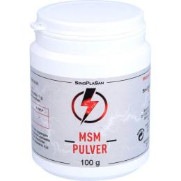 MSM PULVER Pur 99,9% Methylsulfonylmethan 100 g