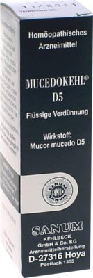 MUCEDOKEHL D 5 Tropfen 10 ml