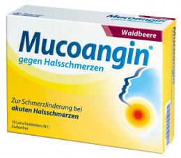 Mucoangin Waldbeere 20 mg Lutschtabletten 18 St Lutschtabletten