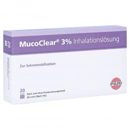 MucoClear 3% NaCl Inhalationslösung 20 X 4 ml Inhalationslösung