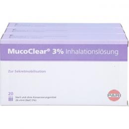 MUCOCLEAR 3% NaCl Inhalationslösung 240 ml