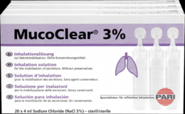 MUCOCLEAR 3% NaCl Inhalationslsung 60X4 ml