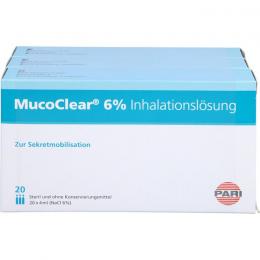 MUCOCLEAR 6% NaCl Inhalationslösung 80 ml