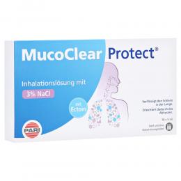 Ein aktuelles Angebot für MUCOCLEAR Protect Inhalationslösung 10 X 5 ml Inhalationslösung Husten & Bronchitis - jetzt kaufen, Marke Pari GmbH.