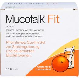 MUCOFALK Fit Gran.z.Herst.e.Susp.z.Einn.Beutel 20 St.