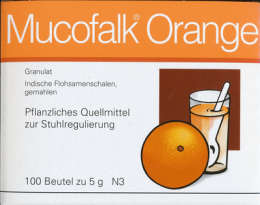 MUCOFALK Orange Gran.z.Herst.e.Susp.z.Einn.Beutel 100 St