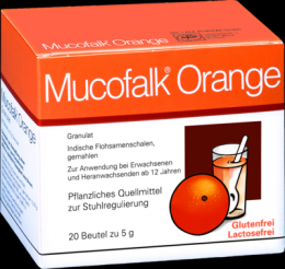 MUCOFALK Orange Gran.z.Herst.e.Susp.z.Einn.Beutel 20 St