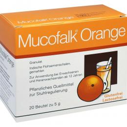 Mucofalk Orange Granulat 20 St Granulat zur Herstellung einer Suspension zum Einnehmen