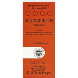 MUCOKEHL D 5 Tabletten 20 St.