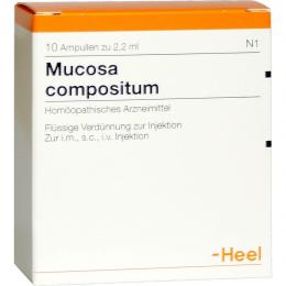 Ein aktuelles Angebot für MUCOSA COMP 10 St Ampullen Tierarzneimittel - jetzt kaufen, Marke Biologische Heilmittel Heel GmbH.