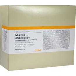 Ein aktuelles Angebot für MUCOSA COMP 100 St Ampullen Tierarzneimittel - jetzt kaufen, Marke Biologische Heilmittel Heel GmbH.