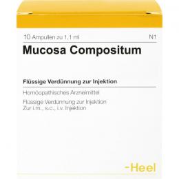 MUCOSA compositum Ampullen 10 St.