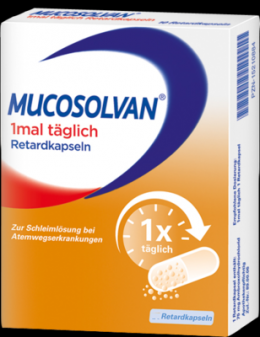 MUCOSOLVAN 1mal täglich Retardkapseln 20 St