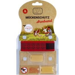 MÜCKENSCHUTZ Armband rot KDA 1 St.