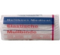 MULLBINDEN elastisch 10 cmx4 m 1 St