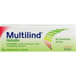 MULTILIND Heilsalbe m.Nystatin u.Zinkoxid 50 g