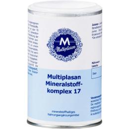 MULTIPLASAN Mineralstoffkompex 17 Tabletten 350 St. (112 g)