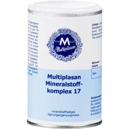MULTIPLASAN Mineralstoffkompex 17 Tabletten 350 St.