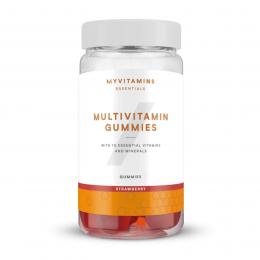 Multivitamine Fruchtgummis - 60Gummibärchen - Erdbeere