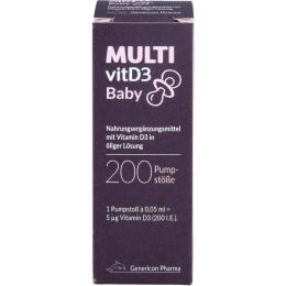 MULTIVITD3 Baby Pumplösung 10 ml