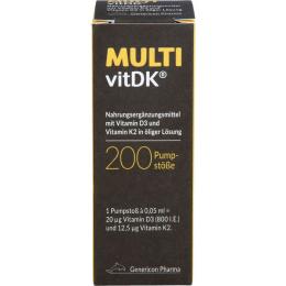 MULTIVITDK Lösung Vitamin D3+K2 10 ml