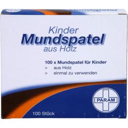 MUNDSPATEL Holz für Kinder 100 St.