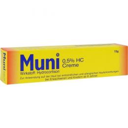 MUNI 0,5% HC Creme 15 g