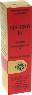 MUSCARSAN D 6 Tropfen 10 ml