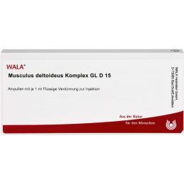 MUSCULUS DELTOIDEUS Komplex GL D 15 Ampullen 10 ml