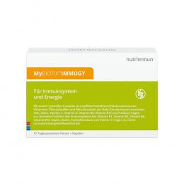 Ein aktuelles Angebot für MYBIOTIK IMMUGY Kombipackung 15x2 g+30 Kapseln 1 St Kombipackung Erkältung & Immunsystem - jetzt kaufen, Marke nutrimmun GmbH.