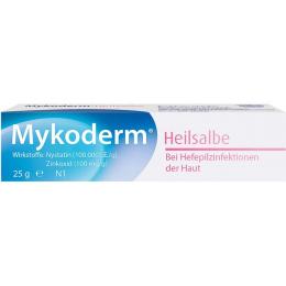 MYKODERM Heilsalbe Nystatin u.Zinkoxid 25 g