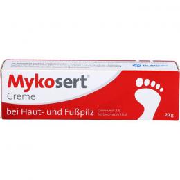 MYKOSERT Creme bei Haut- und Fußpilz 20 g