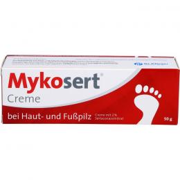 MYKOSERT Creme bei Haut- und Fußpilz 50 g