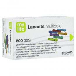 MYLIFE Lancets multicolor 200 St Lanzetten