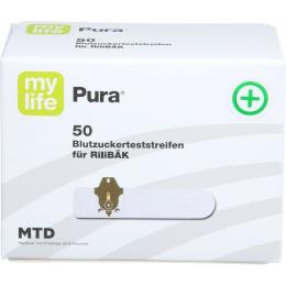 MYLIFE Pura Blutzucker Teststreifen+ 50 St.