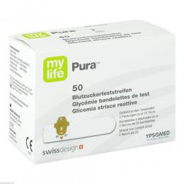 mylife Pura Blutzucker-Teststreifen 50 St Teststreifen