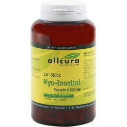 MYO-INOSITOL 500 mg Kapseln 120 St. (74,4 g)