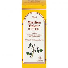 MYRRHENTINKTUR Hetterich 30 ml