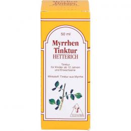 MYRRHENTINKTUR Hetterich 50 ml