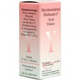 Myrrhentinktur Hofmanns 30 ml Tinktur