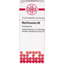 MYRTILLOCACTUS D 6 Globuli 10 g