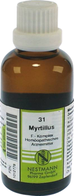 MYRTILLUS F Komplex 31 Dilution 50 ml