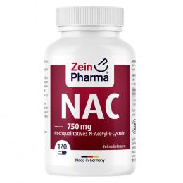 NAC 750 mg hochqualitatives N-Acetyl-L-Cystein Kps 120 St Kapseln