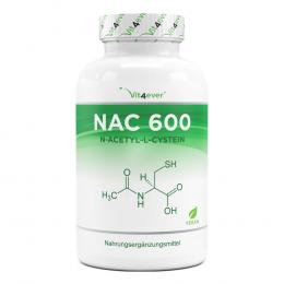 NAC - N-Acetyl L-Cystein 240 Kapseln mit je 600mg