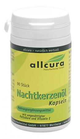 Ein aktuelles Angebot für NACHTKERZENÖL KAPSELN 90 St Kapseln Kosmetik & Pflege - jetzt kaufen, Marke Allcura Naturheilmittel GmbH.