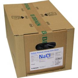 NaCl 0.9% Braun Ecobag, isotonische Natriumchloridlösung 10 X 1000 ml Infusionslösung