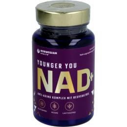 NAD+ YOUNGER YOU Anti-Aging-Kompl.m.Resveratr.Kps. 60 St.
