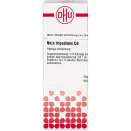 NAJA TRIPUDIANS D 8 Dilution 20 ml